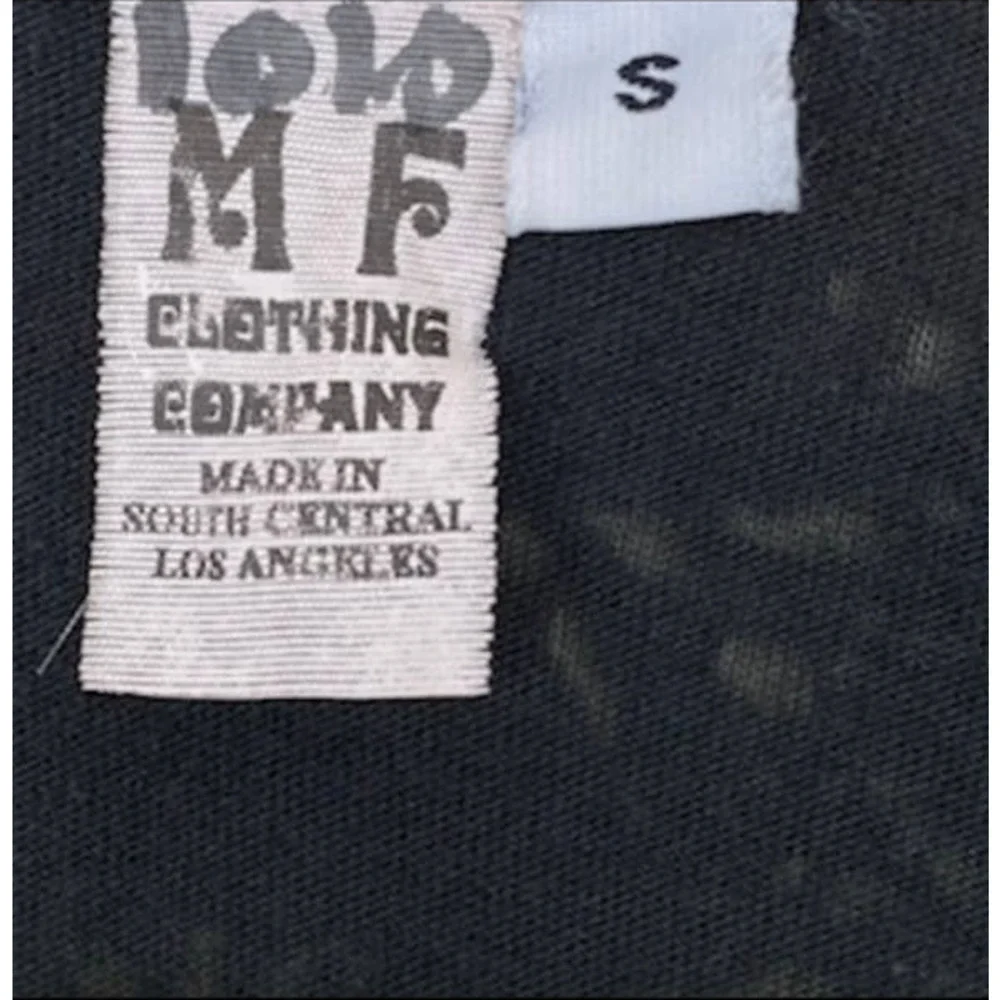 M F Clothing Company Burnout Tee Size Small - Picture 7 of 8